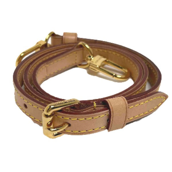 Louis Vuitton strap J52312 Nume strap Nume Leather Brown Shoulder Bag
