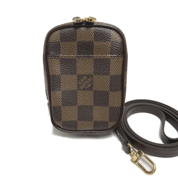 Louis Vuitton Pouch N61738 Damier Etui Okapi Canvas Brown Handbag