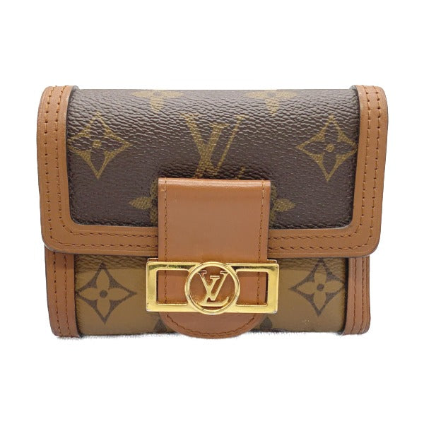 Louis Vuitton Coin M68725 PVC camel Portefeuille Monogram Leather Brown Handbag