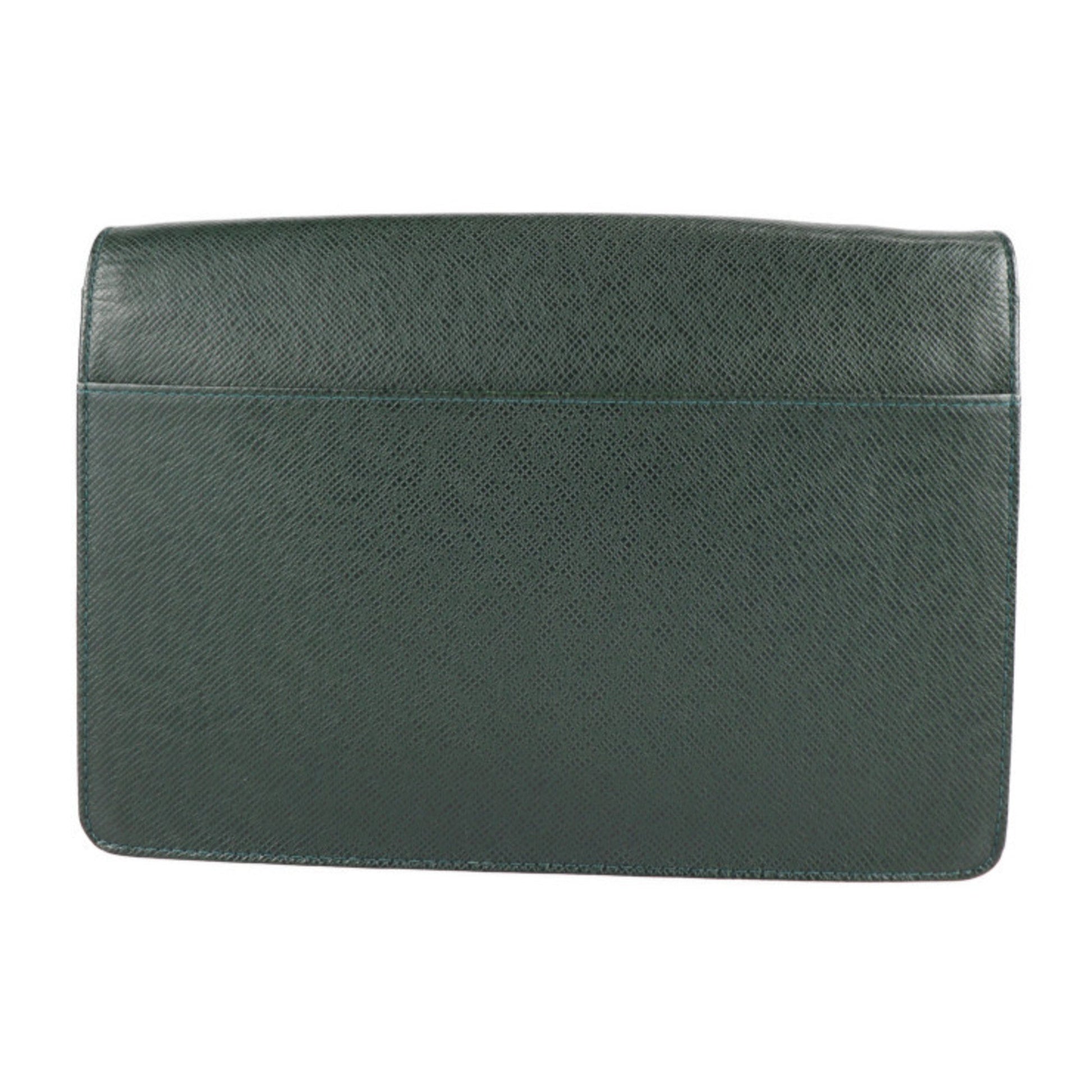Louis Vuitton Taiga Leather Clutch Bag Handbag