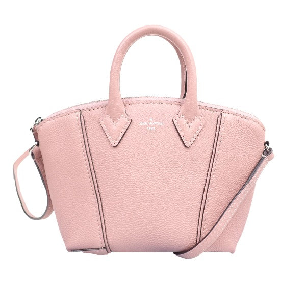 Louis Vuitton M61256 Magnolia Nano Lockit Parnasea Leather Shoulder Bag