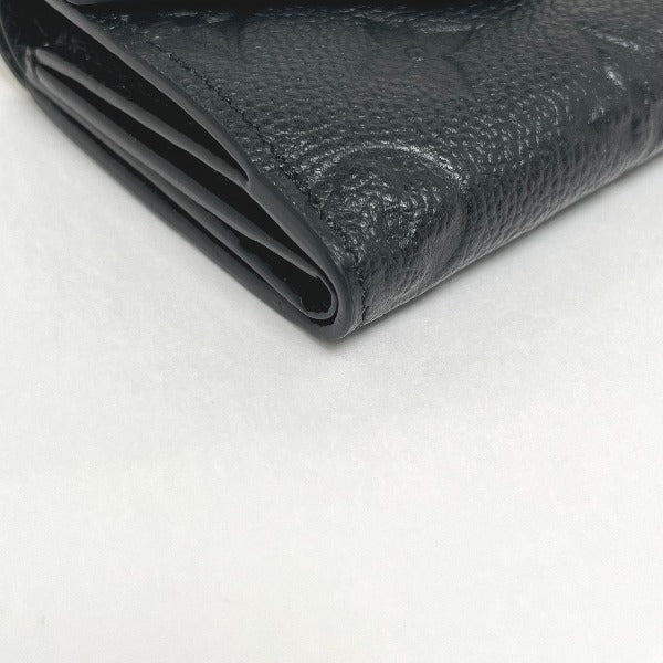 Louis Vuitton Tri-fold M62935 Ann Platt Noir Monogram Wallet Case