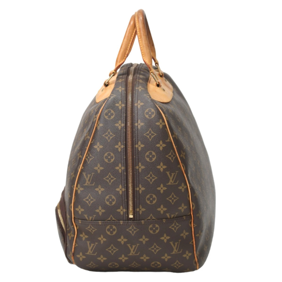 Louis Vuitton Boston Duffel M41443 Sports Evasion Monogram Canvas Brown Travel Bag