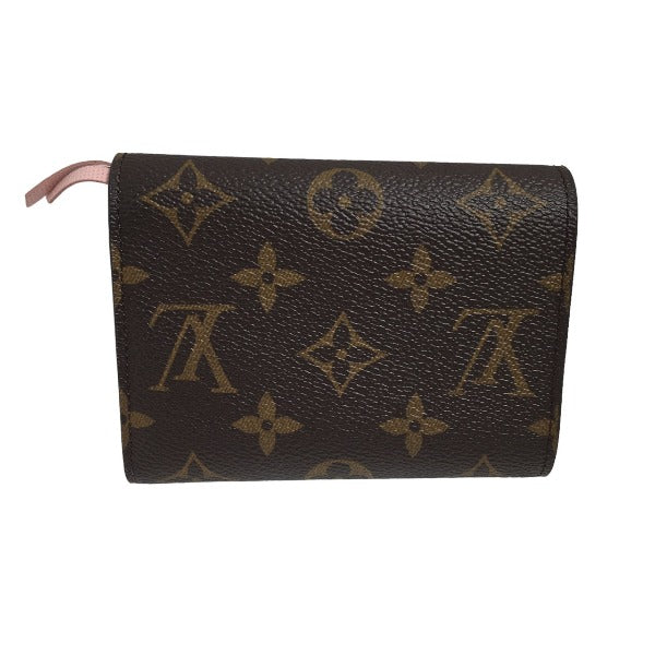 Louis Vuitton Coin M62360 Rose Valerie Coin Monogram Canvas Wallet Case