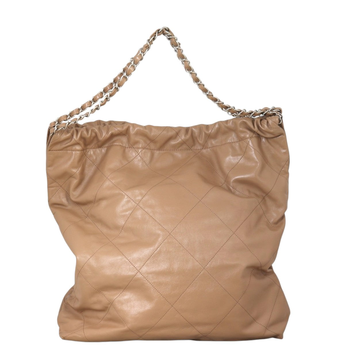 Chanel 22 Hobo Quilted Brown Shoulder Bag