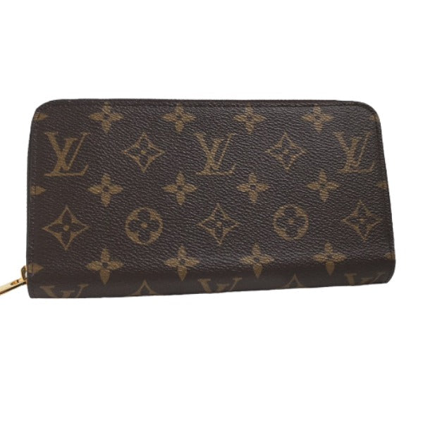 Louis Vuitton Long Purse M41895 Fuchsia Zip Monogram Canvas Wallet Case 4