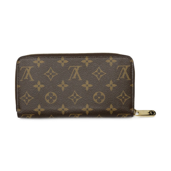 Louis Vuitton Long Purse M41894 Rose valerine Monogram Canvas Wallet Case 0