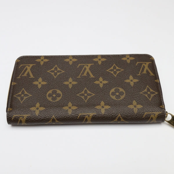Louis Vuitton Long Purse M41894 Rose valerine Monogram Canvas Wallet Case 0