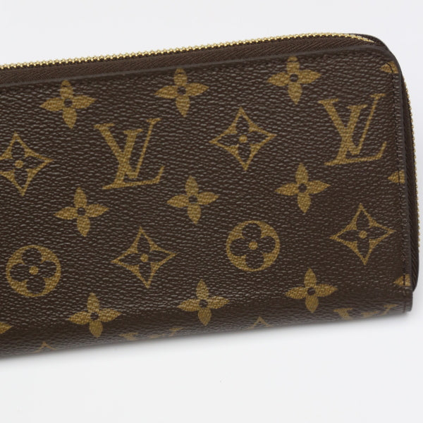 Louis Vuitton Long Purse M41894 Rose valerine Monogram Canvas Wallet Case 0