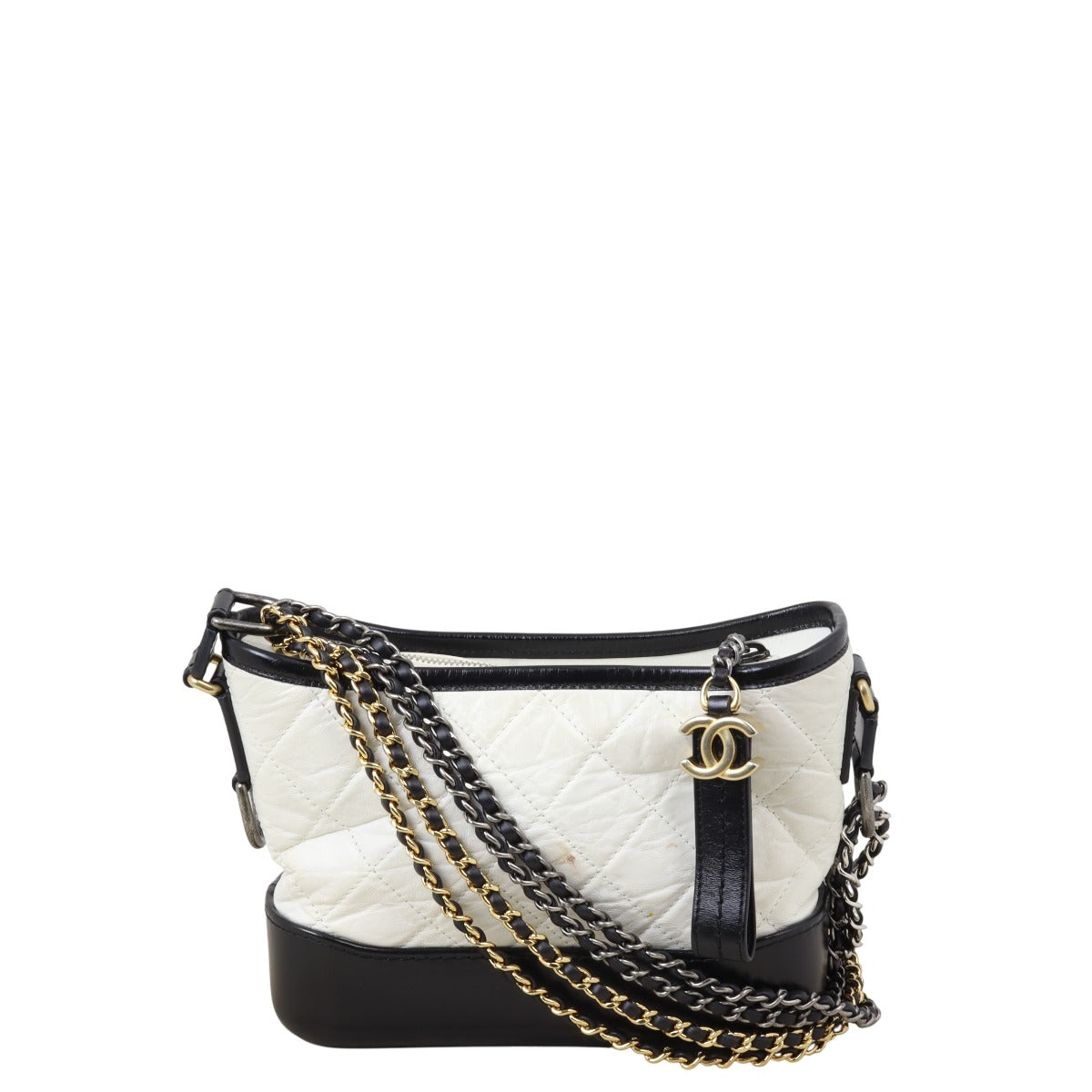 Chanel Gabrielle Hobo Quilted Small Crossbody Bag