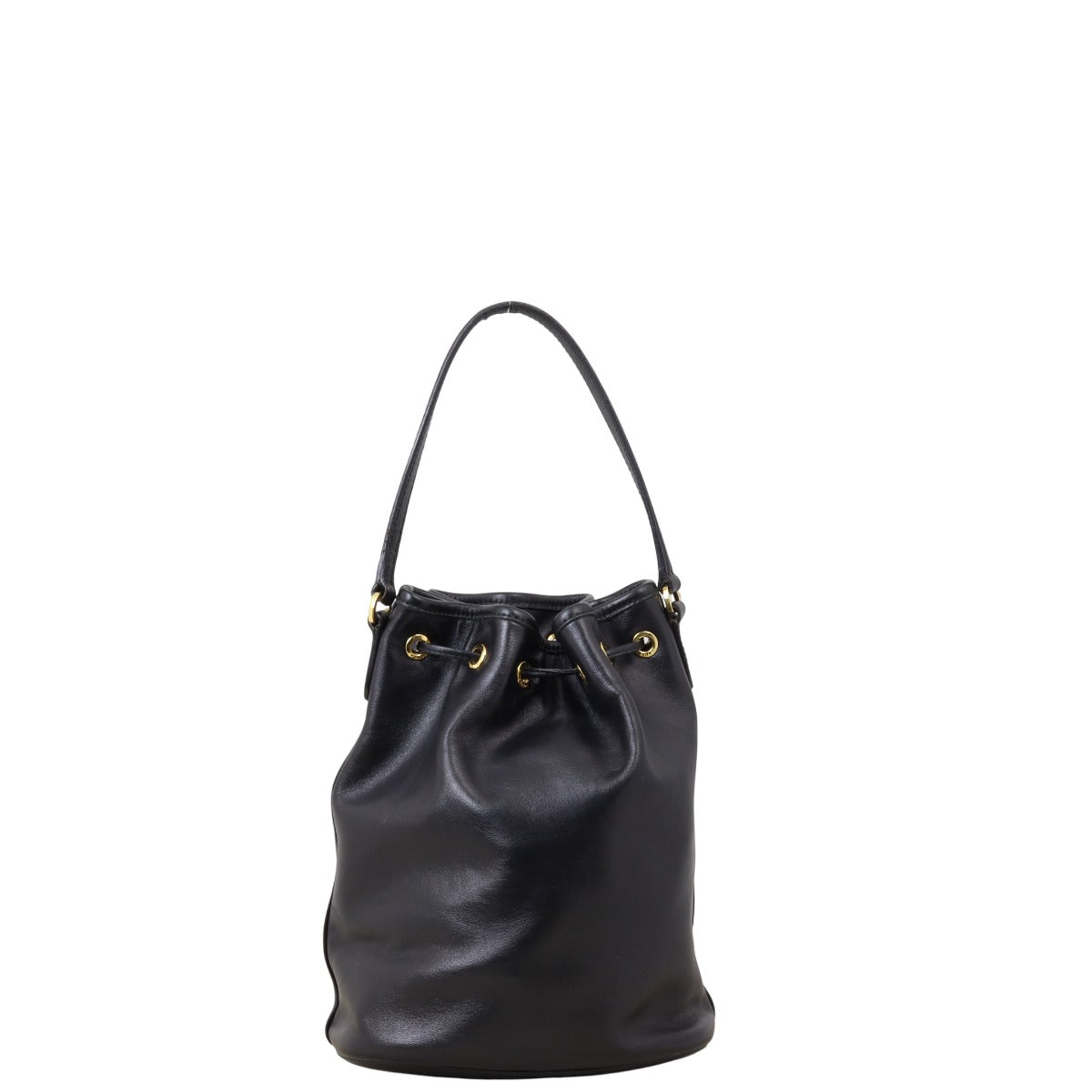 Prada Duet Bag Leather Bucket Bucket Bag