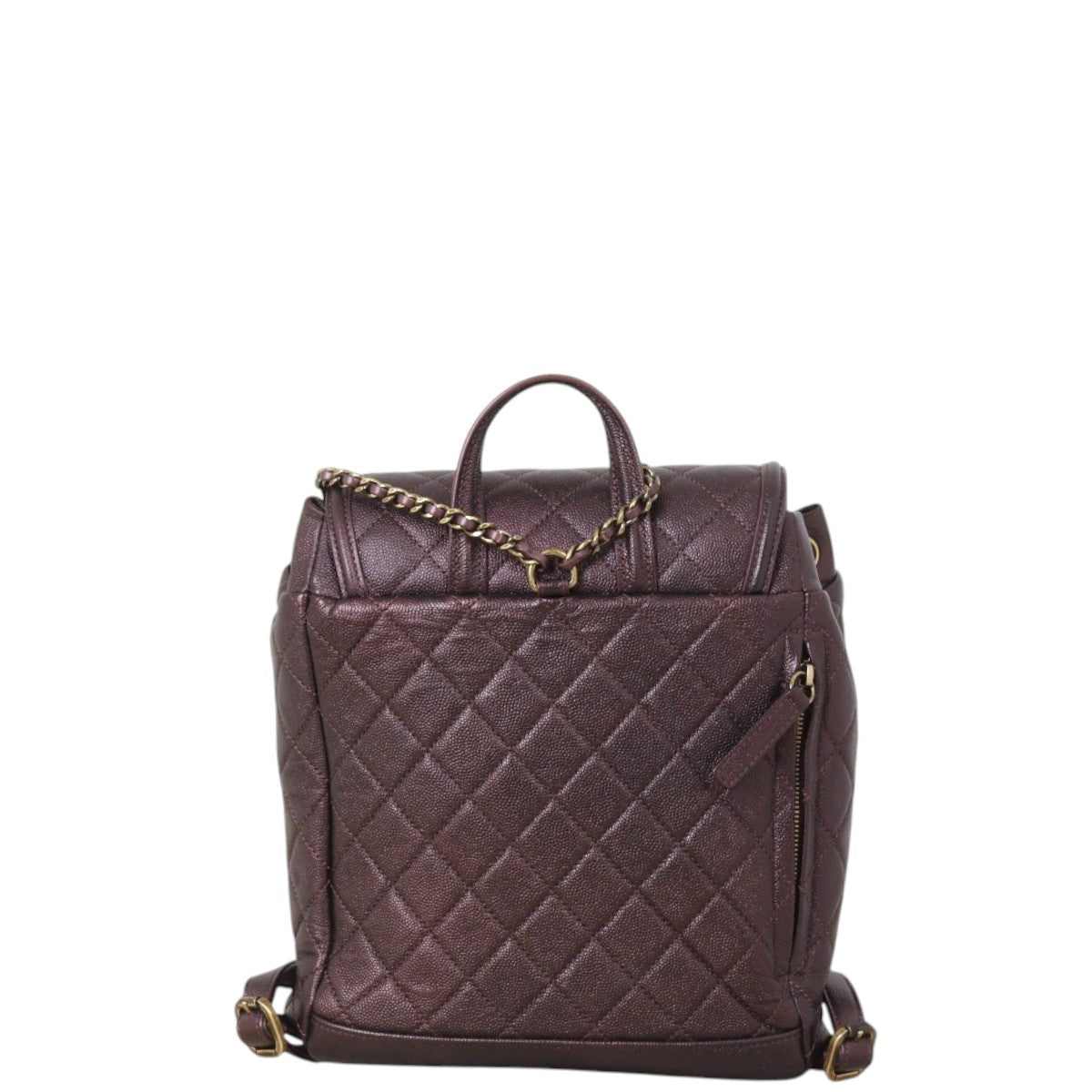 Chanel Filigree Backpack Quilted Shoulder Bag