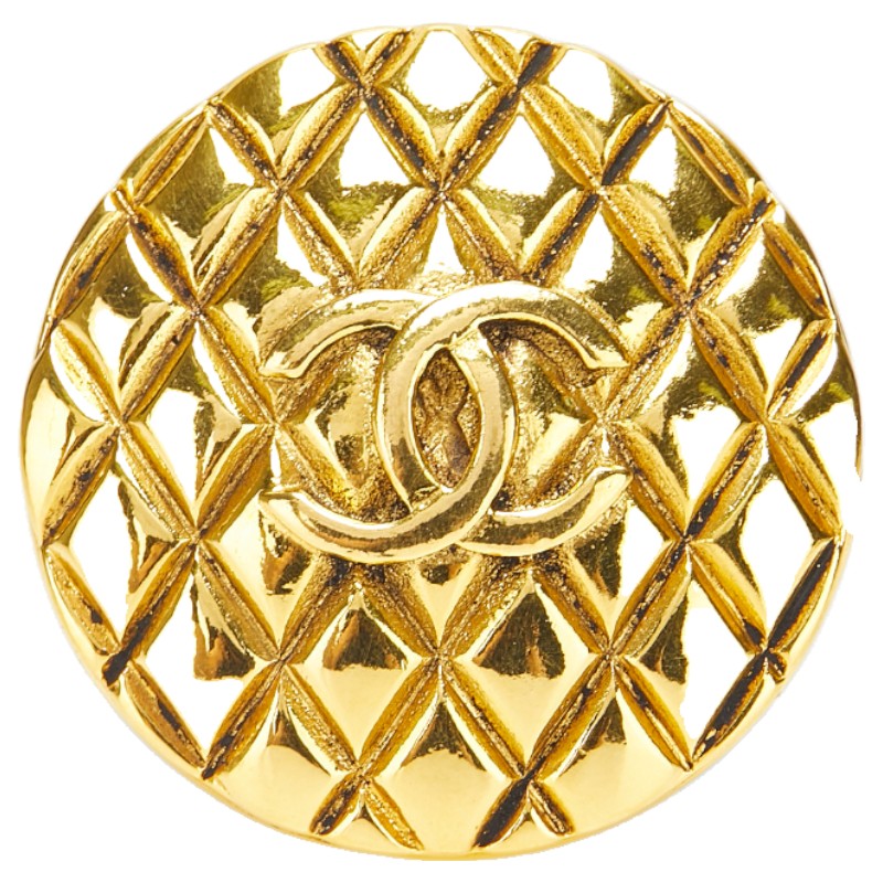 Chanel Matelassé Coco Mark Brooch Bag