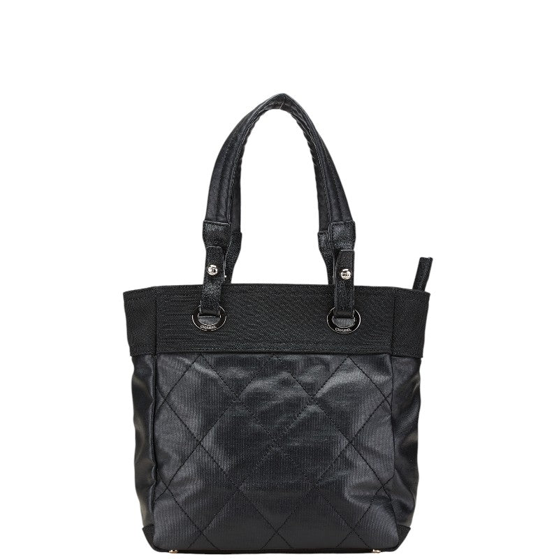 Chanel Paris Biarritz Matelasse Pvc Canvas Tote Bag