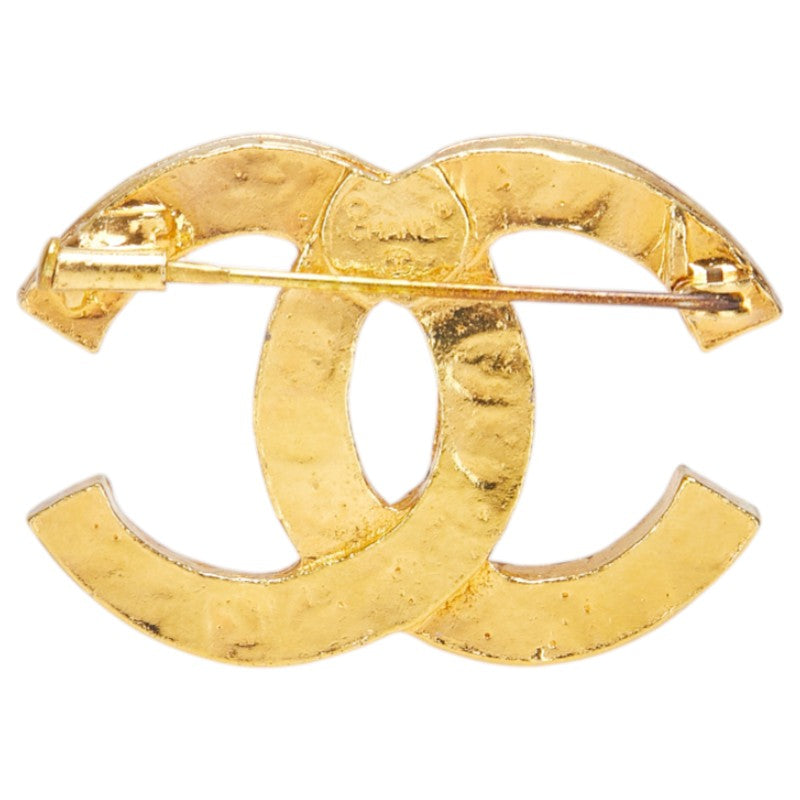 Chanel Coco Mark Rhinestone Brooch