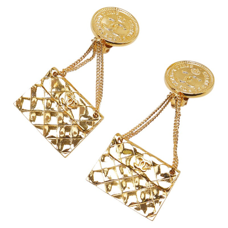 Chanel Coco Mark 31 Rue Cambon Paris Matelassé Earrings Bag