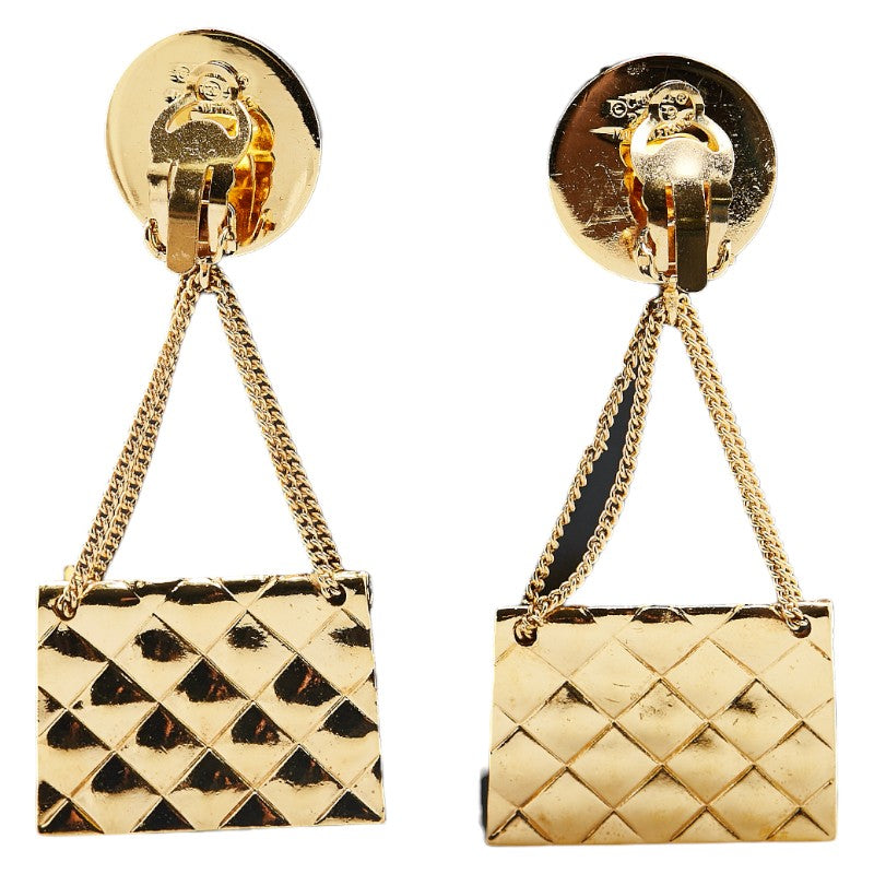 Chanel Coco Mark 31 Rue Cambon Paris Matelassé Earrings Bag