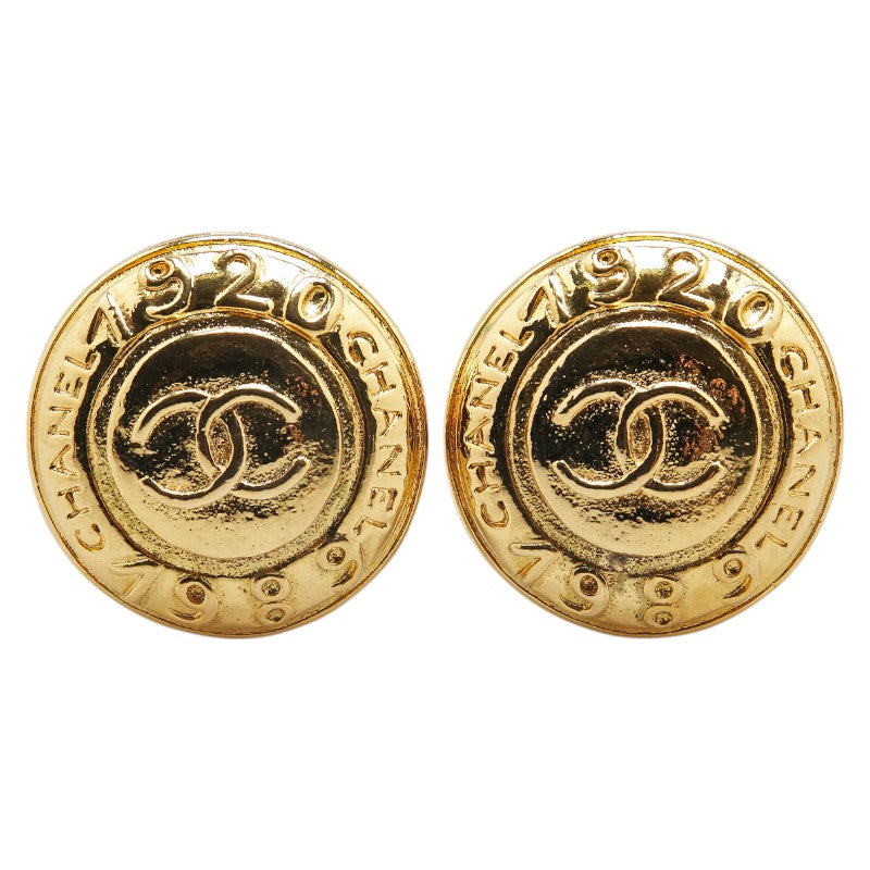 Chanel Coco Mark Round Earrings Bag