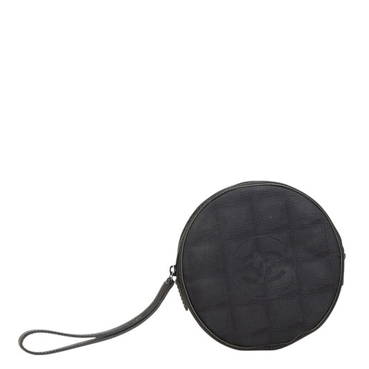 Chanel New Travel Line Nylon Leather Pouch