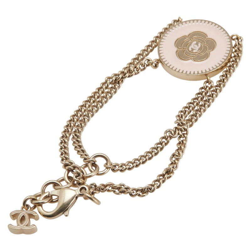 Chanel Camellia Coco Mark Round Bracelet