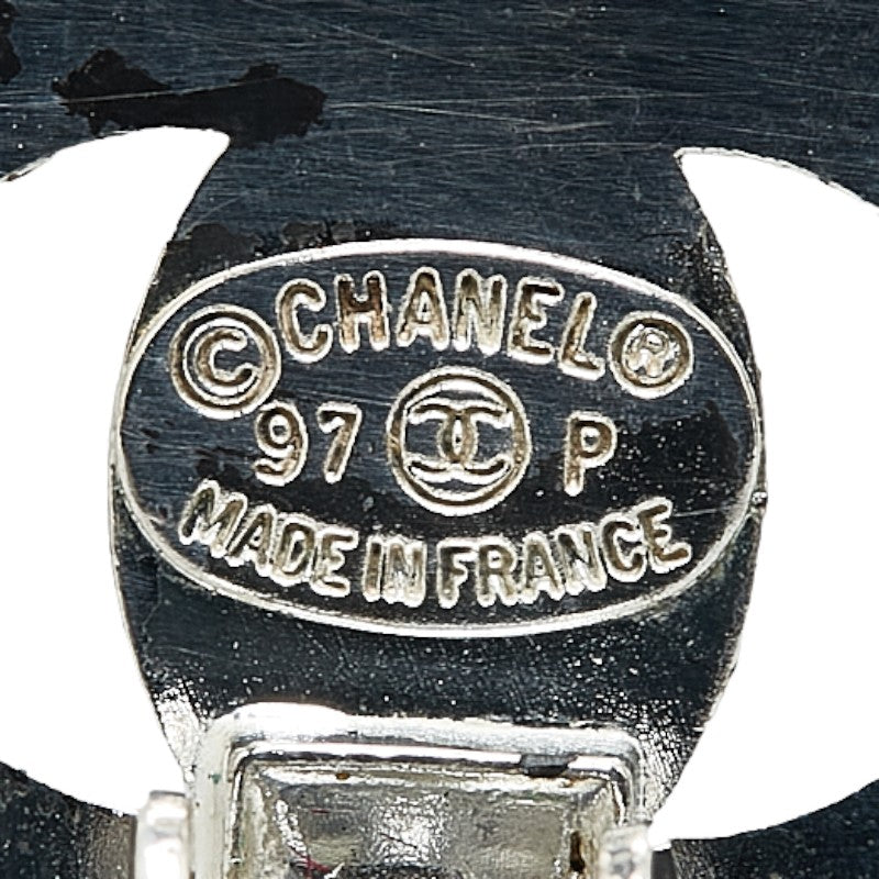 Chanel Coco Mark Turnlock Earrings
