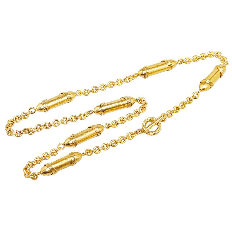 Chanel Logo Chain Necklace