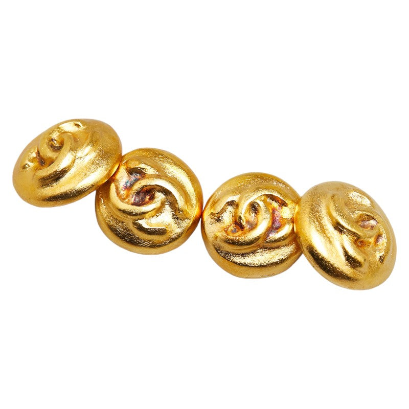 Chanel Coco Mark Round Double Cufflinks Bag