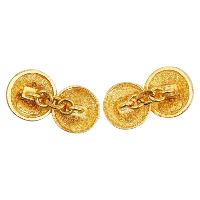 Chanel Coco Mark Round Double Cufflinks Bag