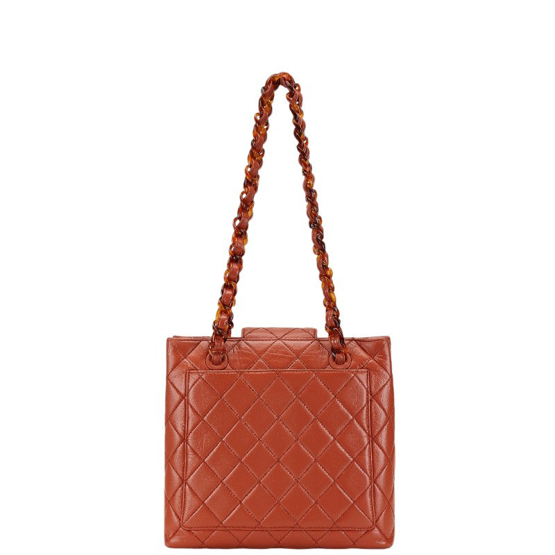 Chanel Coco Mark Matelasse Lambskin Shoulder Bag