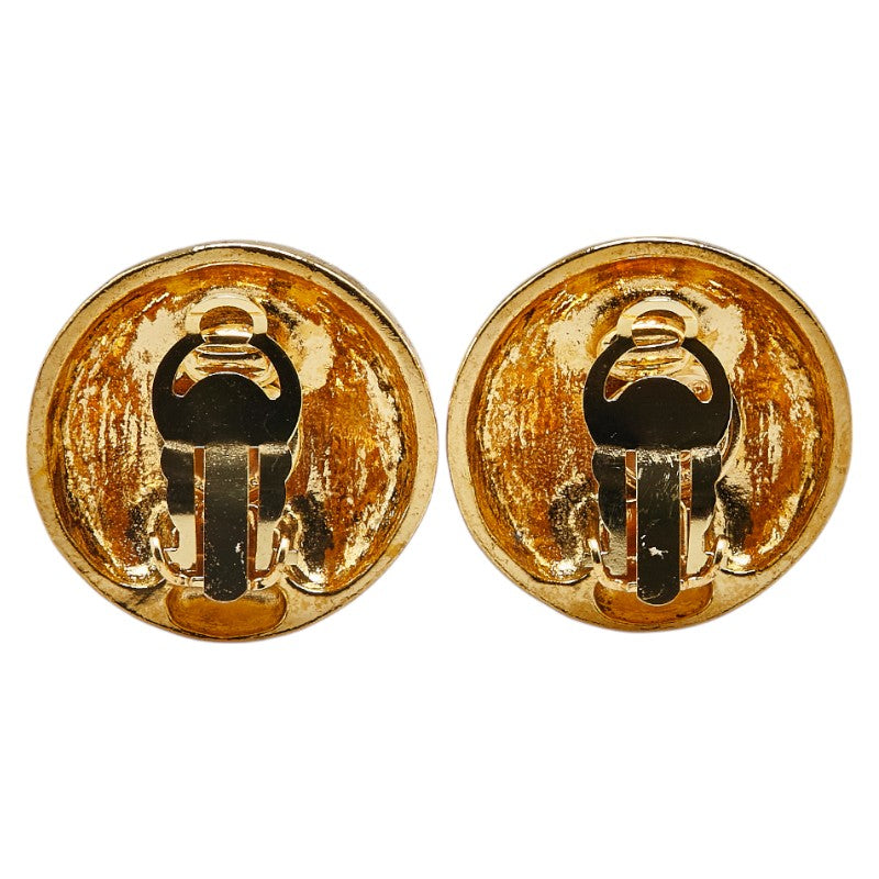 Chanel Mademoiselle Round Earrings