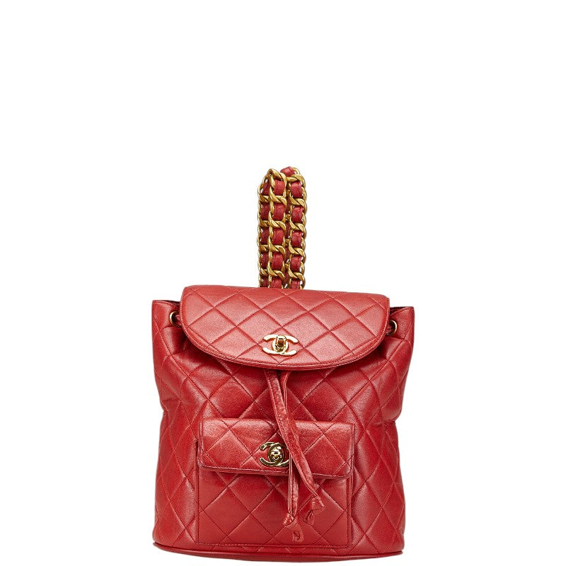 Chanel Coco Mark Matelasse Lambskin Backpack 3