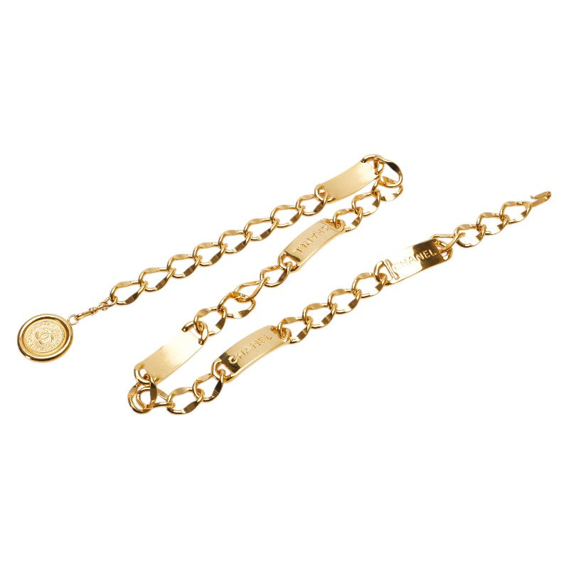 Chanel 31 Cambon Coco Mark Medallion Chain Belt