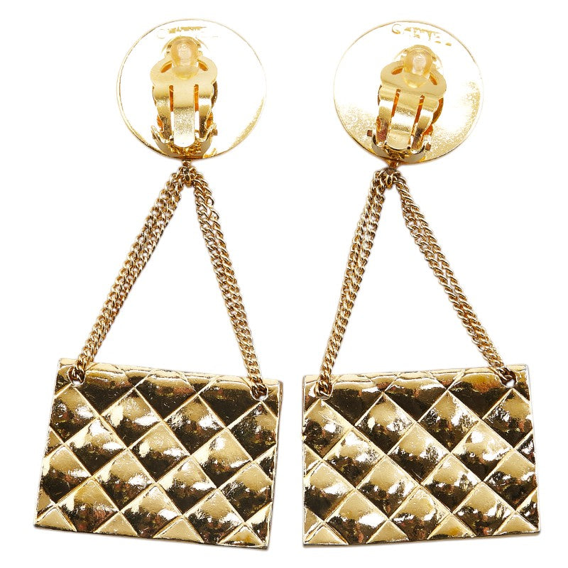 Chanel Coco Mark Matelasse Earrings Bag