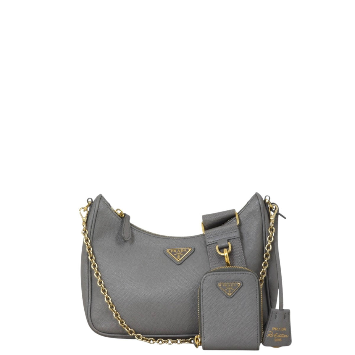Prada Crossbody Bag Re-edition Shoulder Bag 5 Saffiano