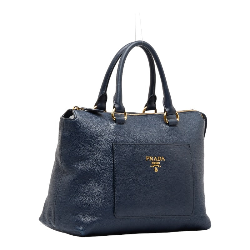 Prada 1Ba063 2Way Bag Leather Shoulder Bag