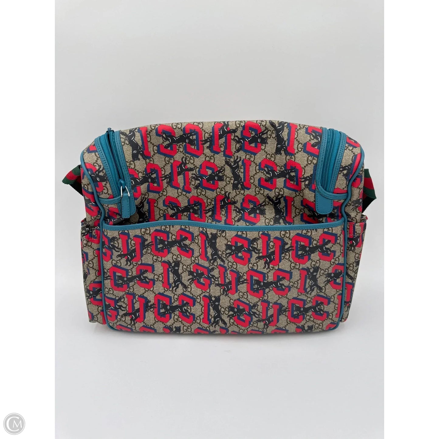 Diaper Bag Luxury Designer By Gucci, Size: Large
