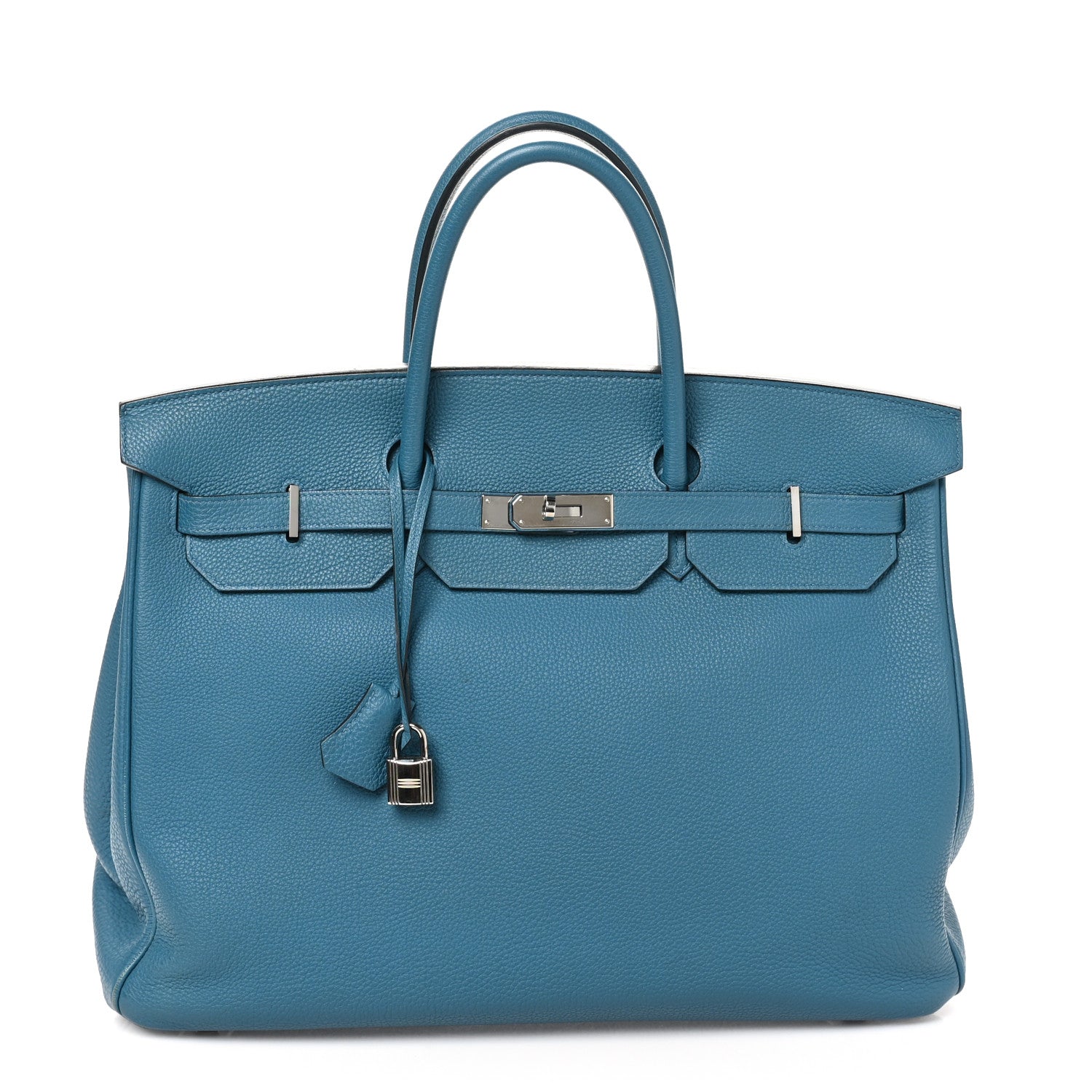 Hermes Togo Birkin Cobalt Handbag Travel Bag 40 Cobalt 1756857