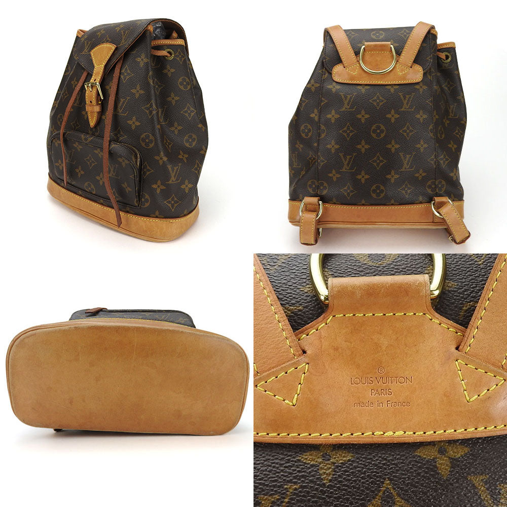 Louis Vuitton Backpack M51136 MontsourisMM Monogram Brown 2