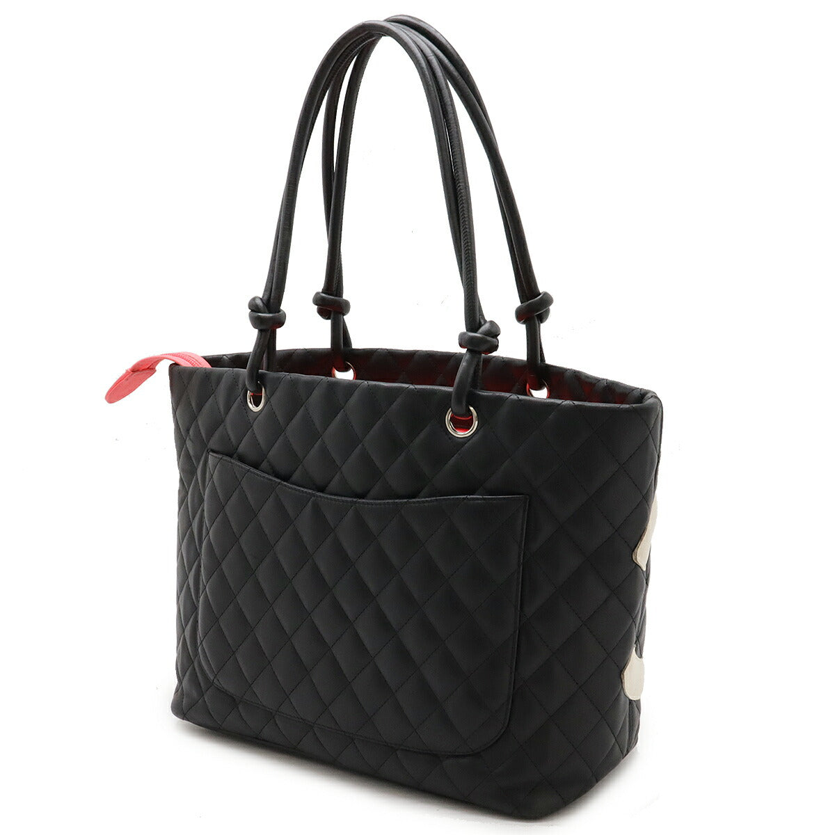 Chanel Soft Calf Cambon Line Large Tote Shoulder Bag A25169