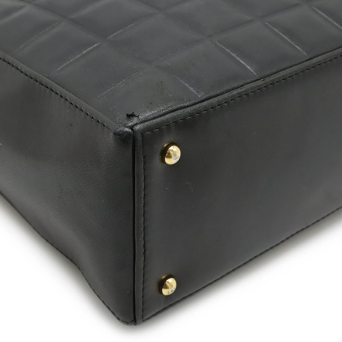 Chanel Lambskin Choco Bar Tote Bag A17809