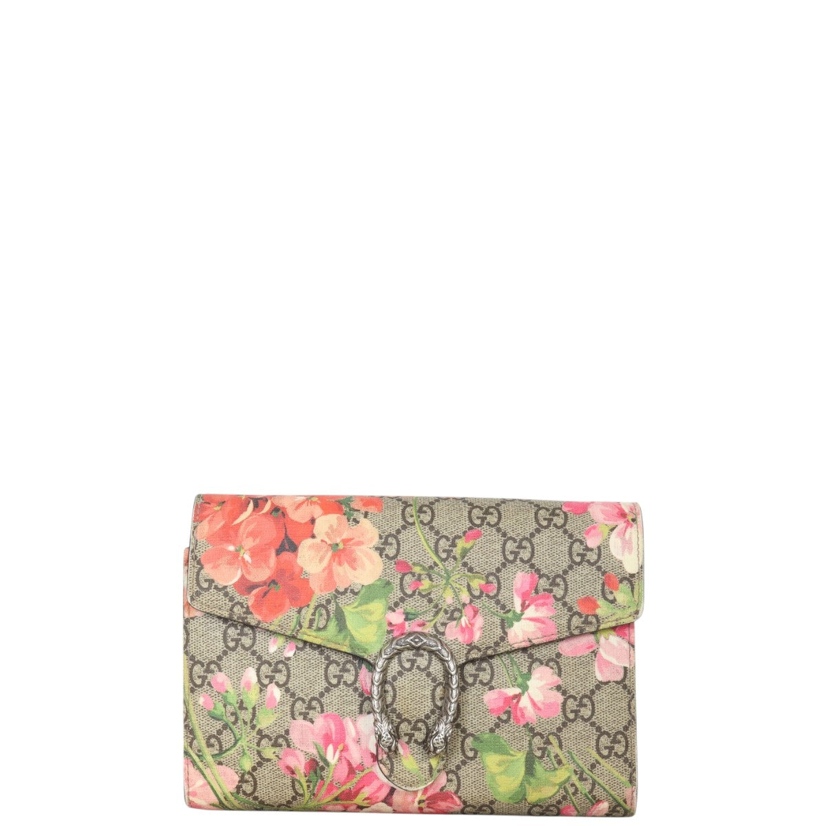 Gucci Dionysus GG Blooms Chain Wallet