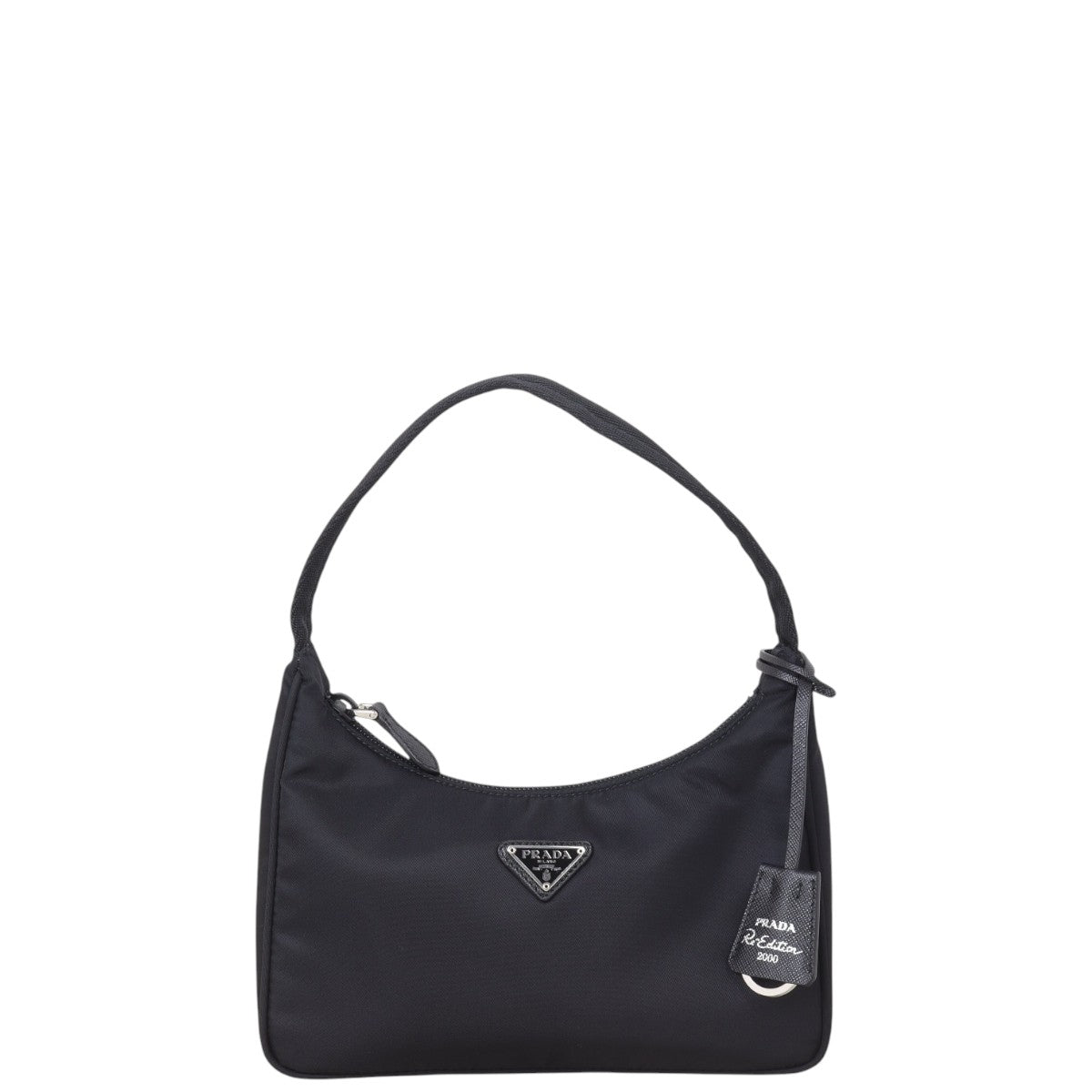 Prada Shoulder Bag Re-Edition Tessuto Nylon Black Mini