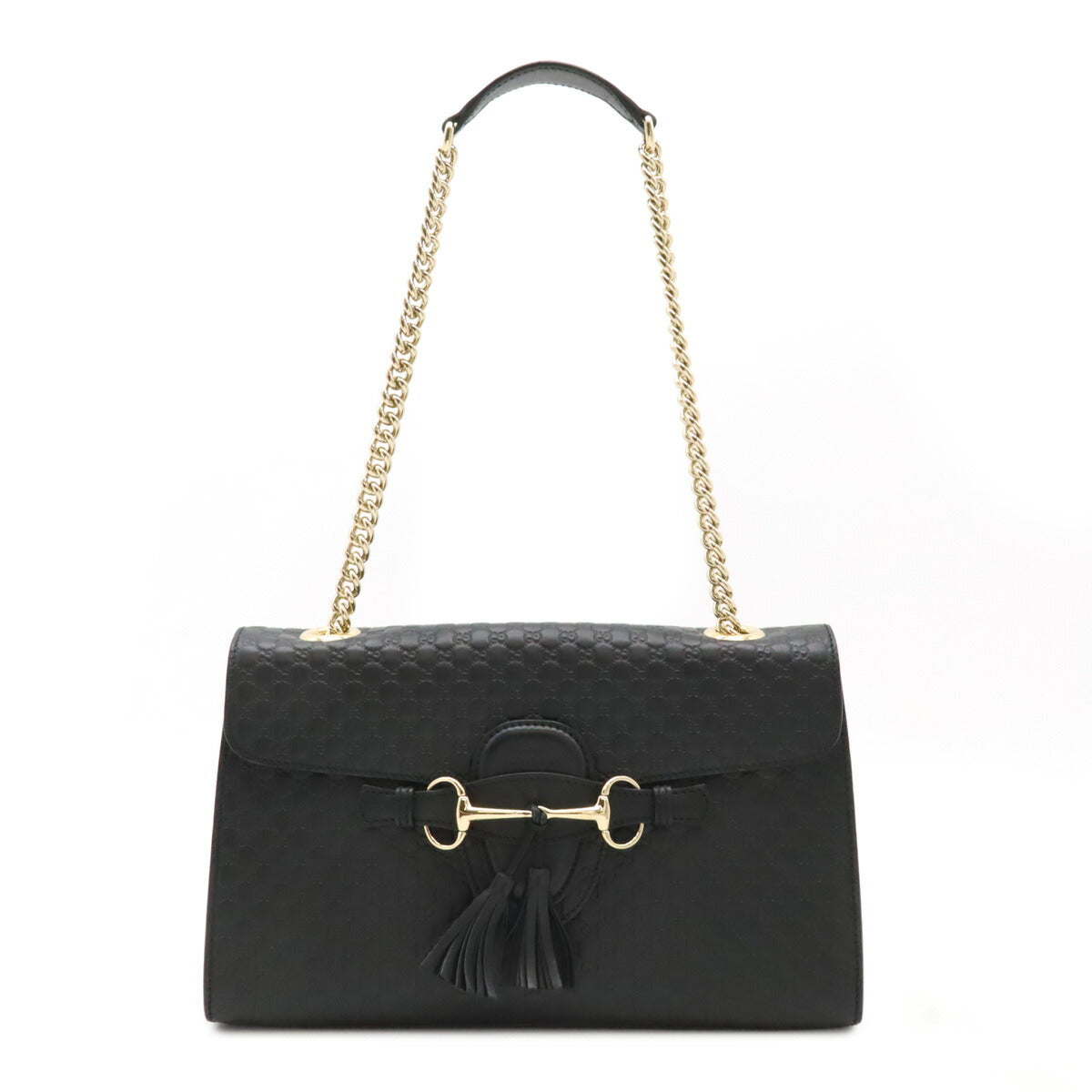 Gucci Microssima Emily 2Way Bag Chain Travel Bag