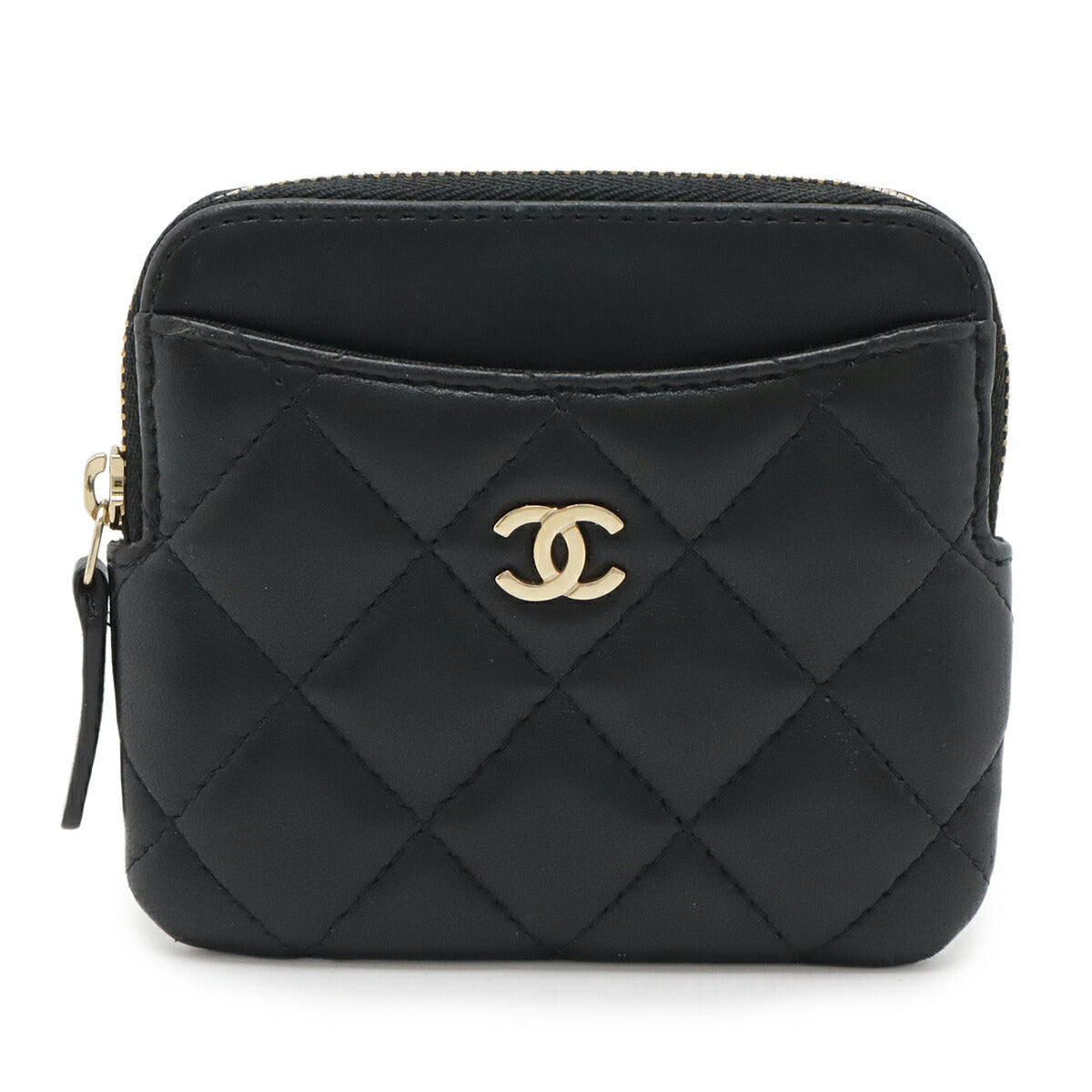 Chanel Matelasse Lambskin Coin Purse Bag