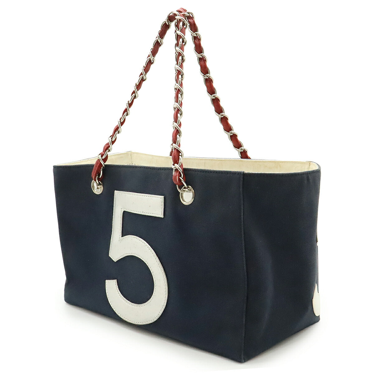 Chanel Coco Mark No.5 Canvas Leather 2way Bag