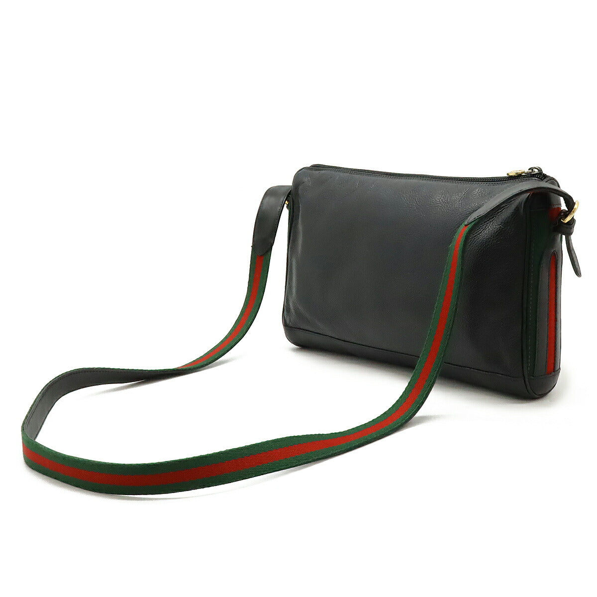 Gucci Old Sheline Line Shoulder Bag Leather