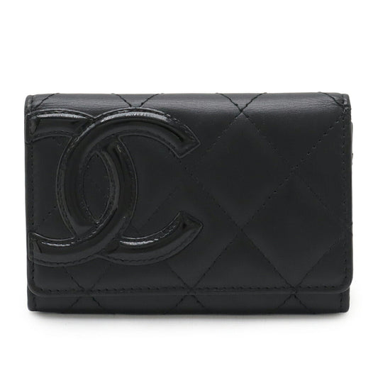 Chanel Cambon Line Calfskin Card Case Bag