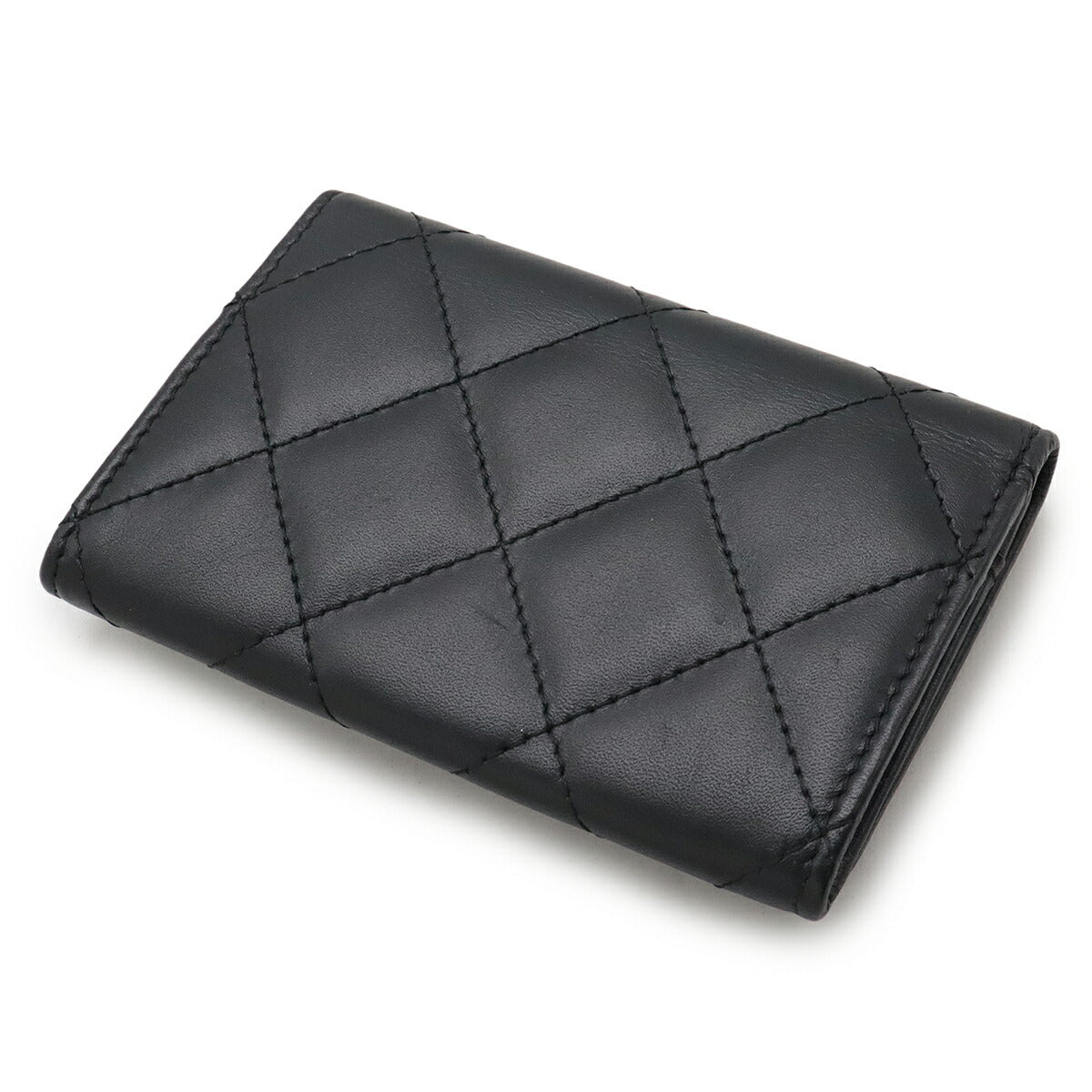 Chanel Cambon Line Calfskin Card Case Bag