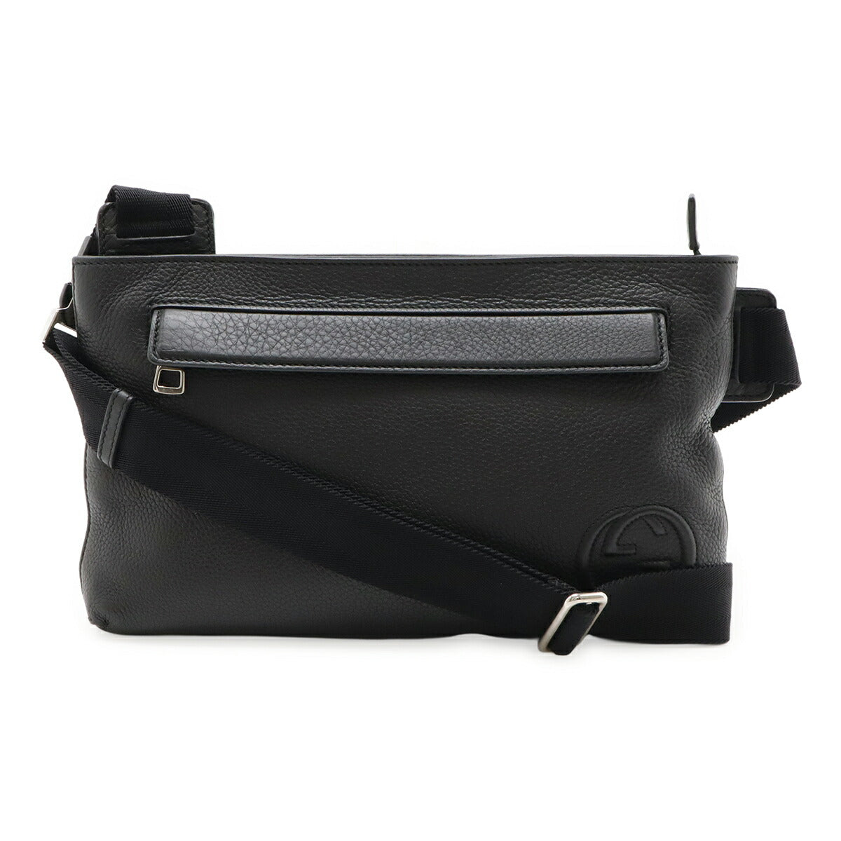 Gucci Soho Interlocking Shoulder Bag Leather Logo