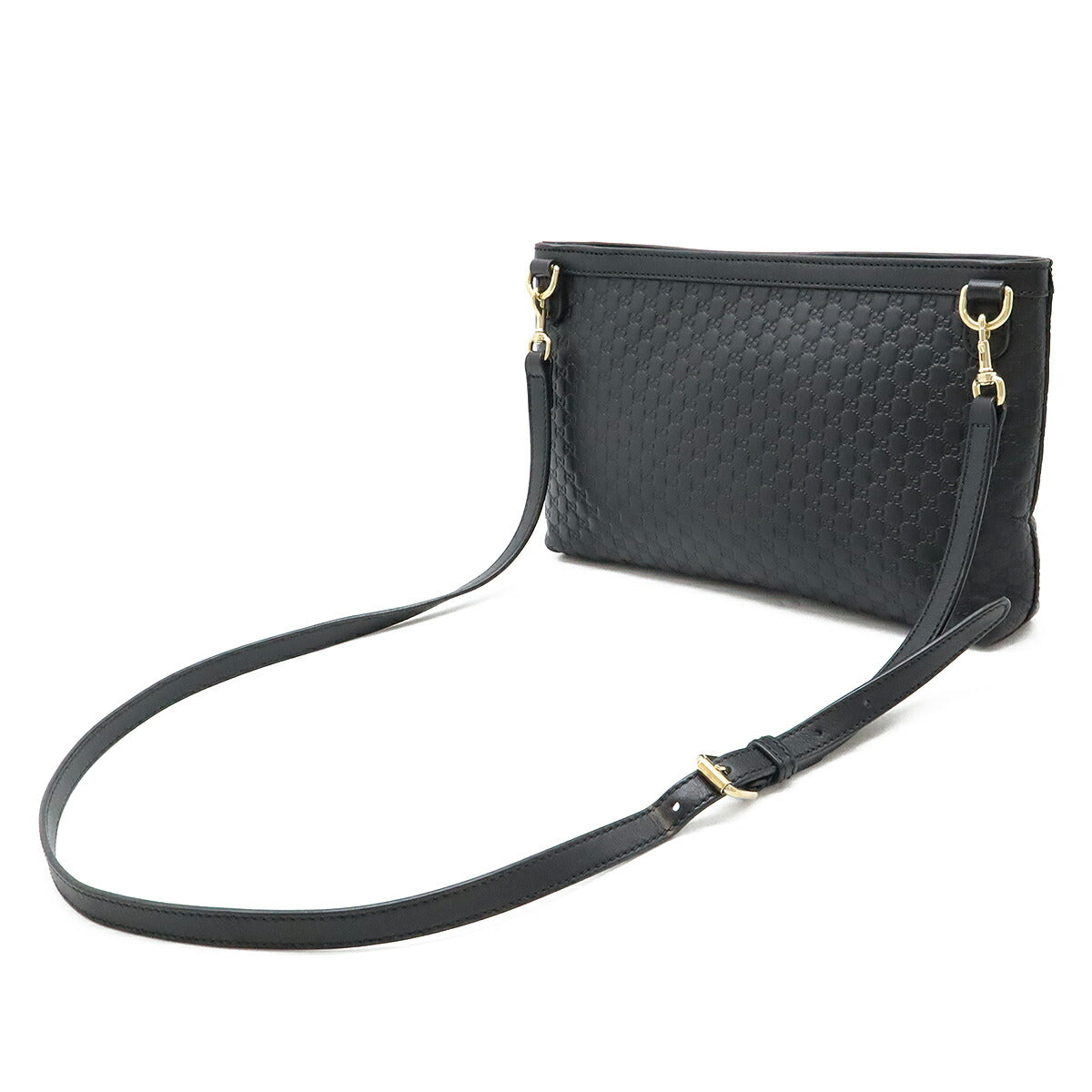 Gucci Microssima Shoulder Bag Leather